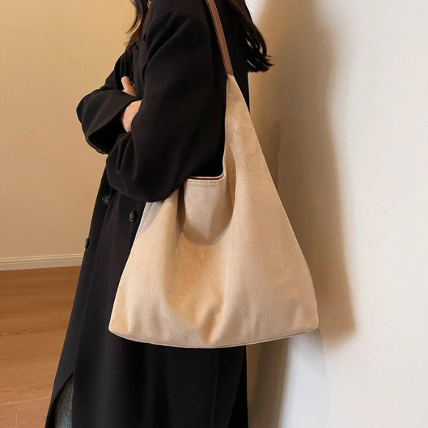 The Siena Suede Shoulder Bag
