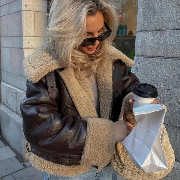 The Amelia Aviator Jacket