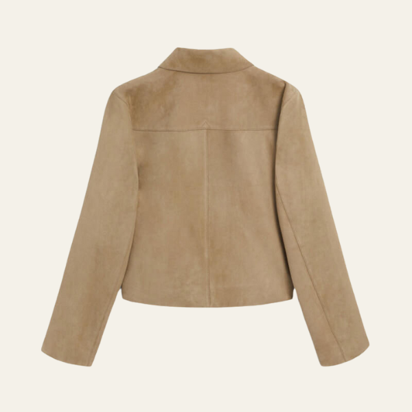 The Florence Suede Cropped Jacket