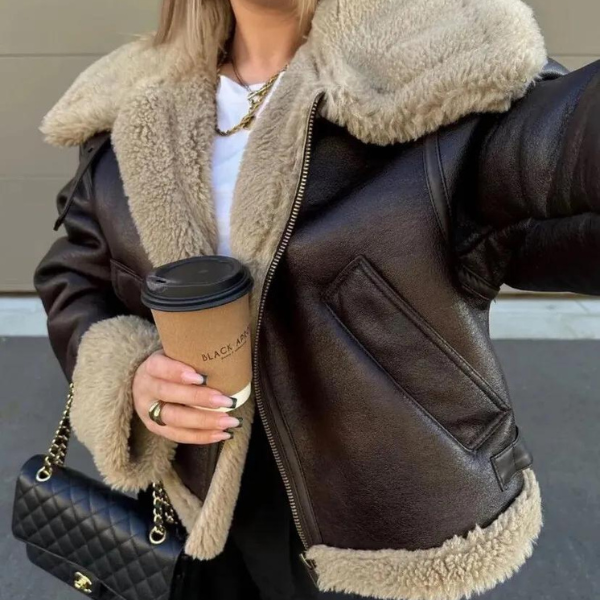 The Amelia Aviator Jacket
