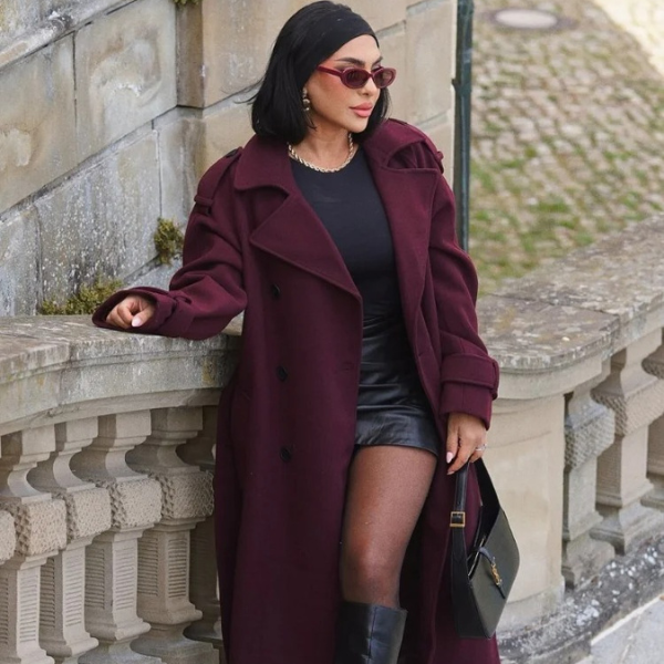 The Bordeaux Wool Heritage Coat