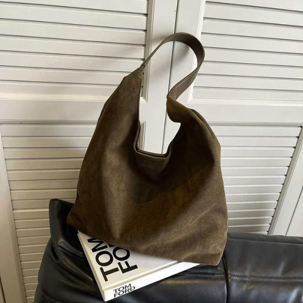 The Siena Suede Shoulder Bag