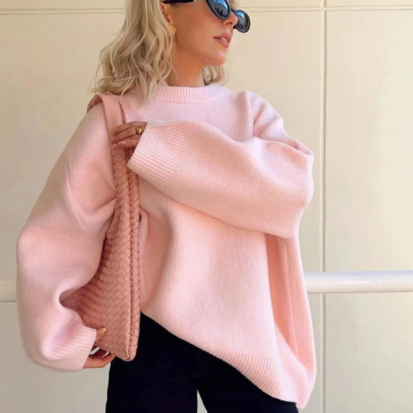 The Nice Pink Knit Sweater