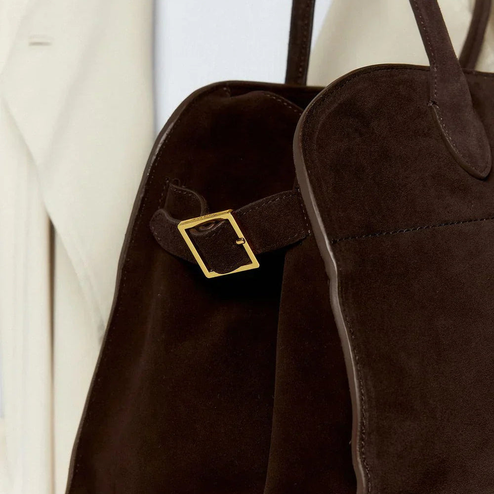 The Verona Suede Tote