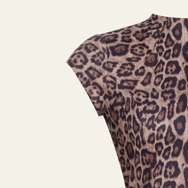 The Sanremo Leopard Mini Dress