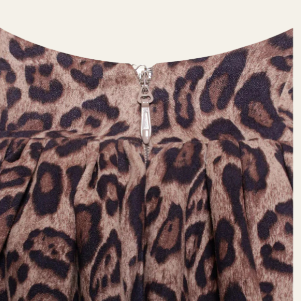 The Sanremo Leopard Mini Dress