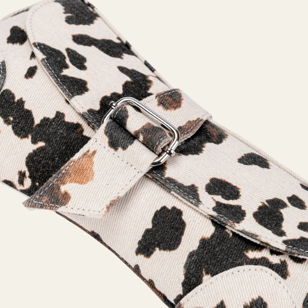 The Dakota Buckle-Front Shoulder Bag