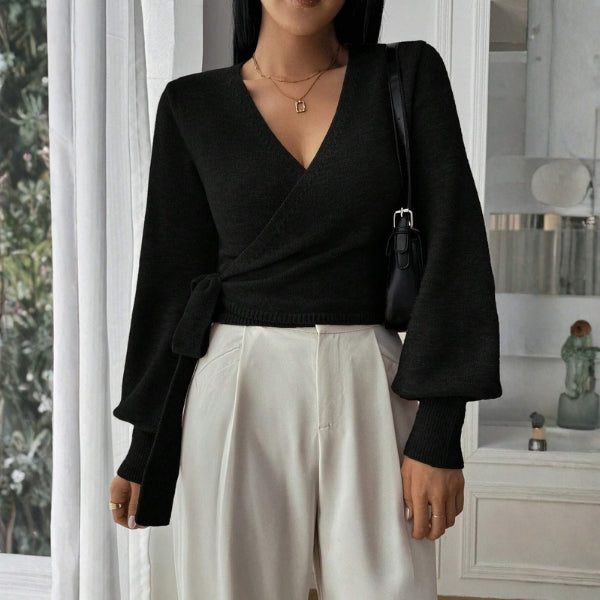 The Sorrento Wrap Knit Cardigan