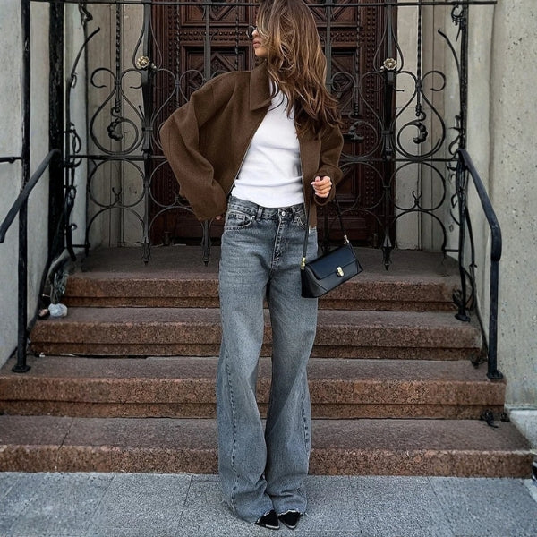 The Vienna Wool Zip Jacket