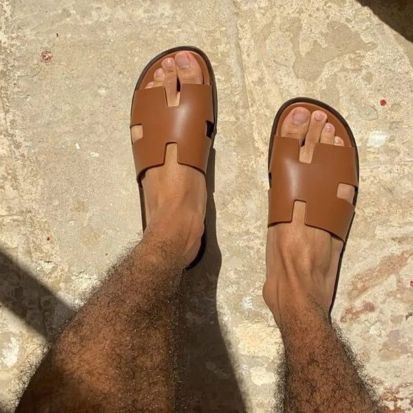 The Palermo Structured Slide Sandals