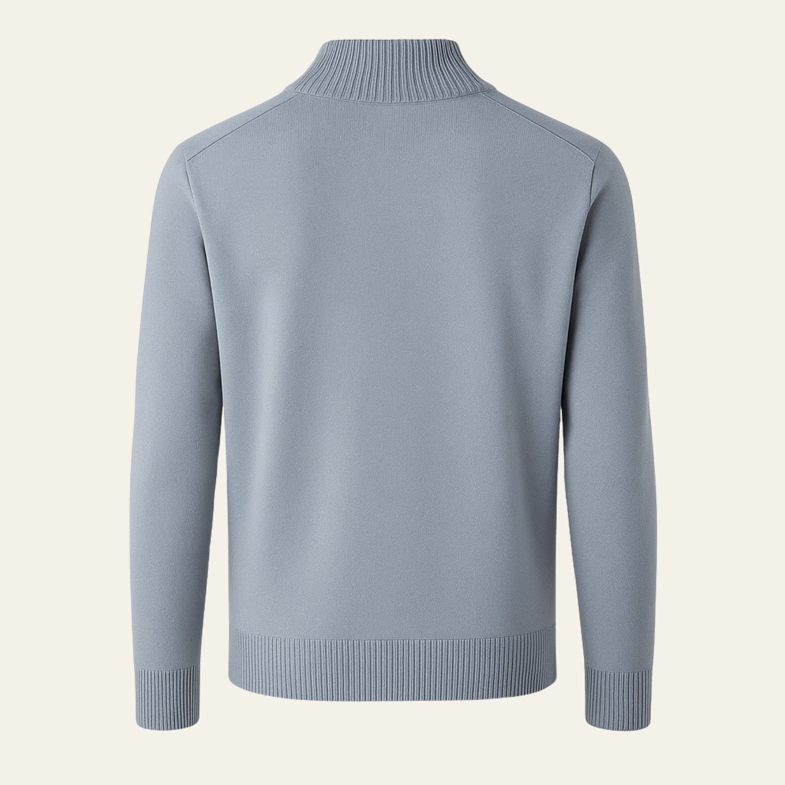 The St. Moritz Wool Zip Knit Sweater