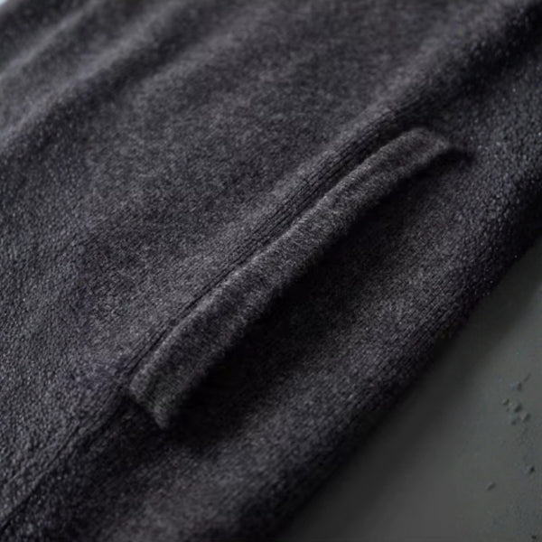 The Verona Merino Zip Knit