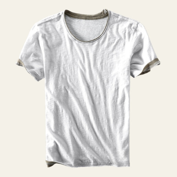 The Kyoto Slub-Weave Short Sleeve Tee