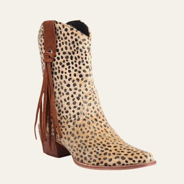 The Sedona Leopard Cowboy Boot