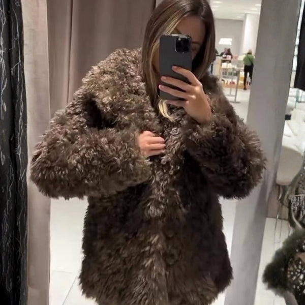 The Aspen Plush Faux-Fur Jacket