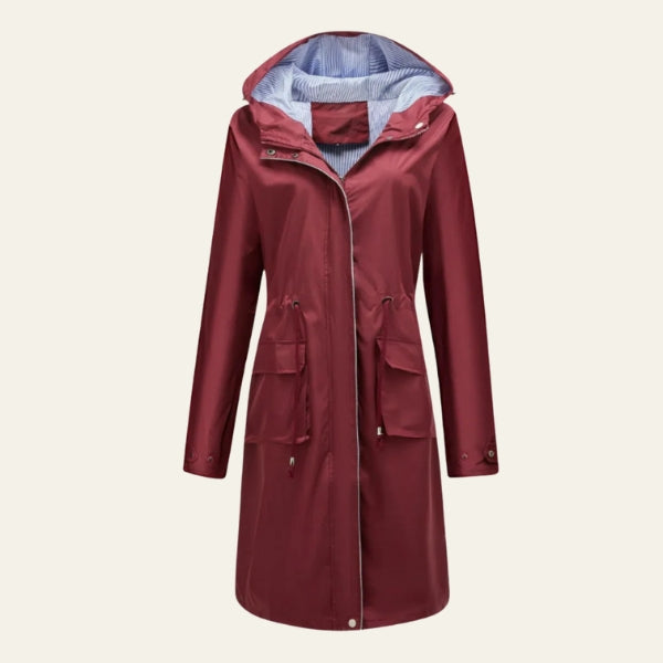 The Marseille Hooded Trench Coat