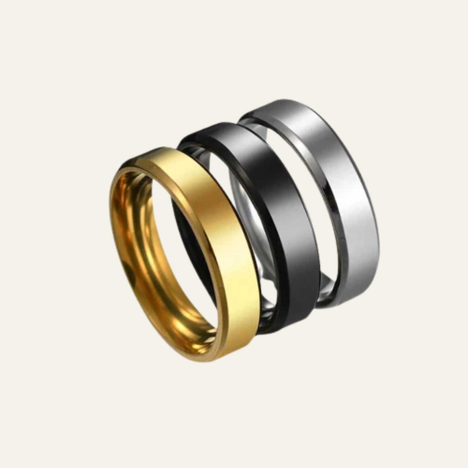 The Vienna Steel Trinity Ring