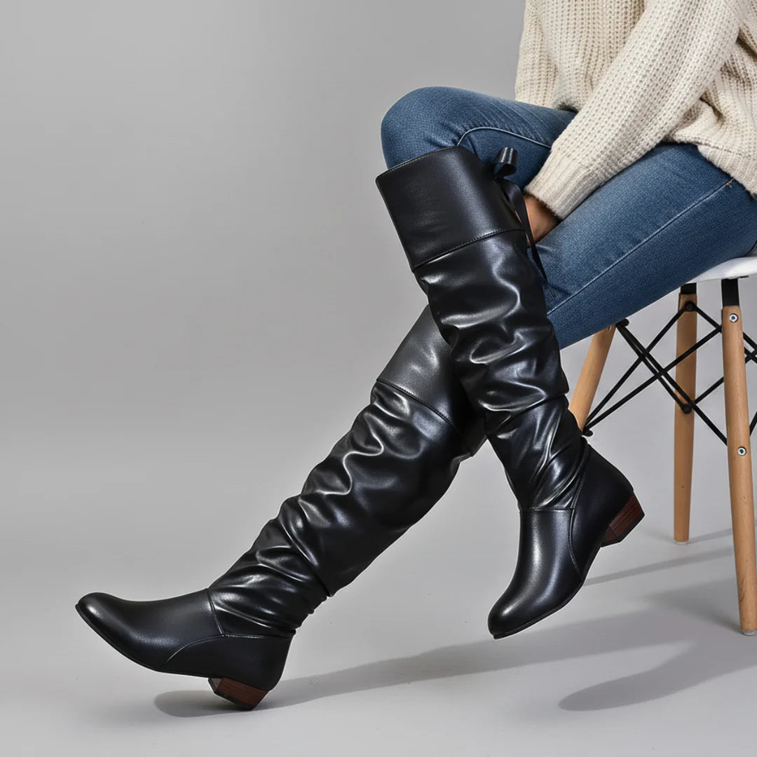 The Alpine Slouchy Over-Knee Boots