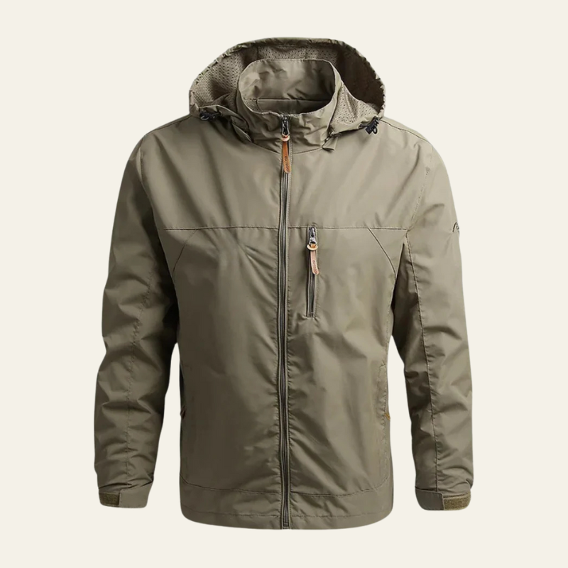 The Oslo Hooded Rain Jacket