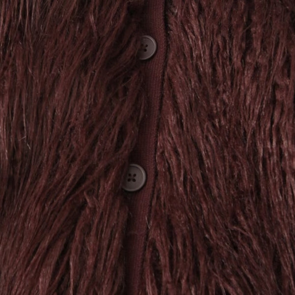 The Vienna Textured Faux-Fur Jacket