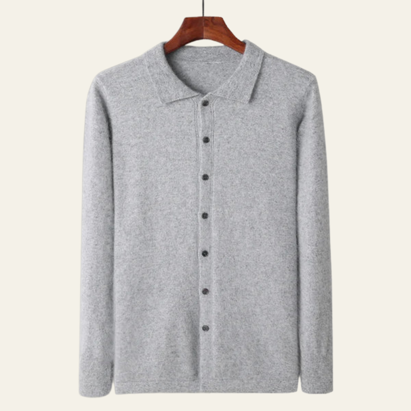 The St. Moritz Cashmere Knit Shirt