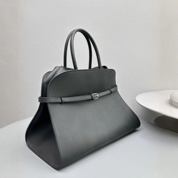 The Verona Belted Top-Handle Tote Bag