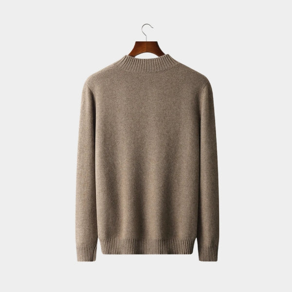 The Sorrento Merino Wool Cable Crew