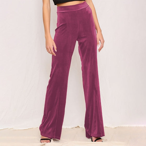 The Verona High-Waist Flared Trousers