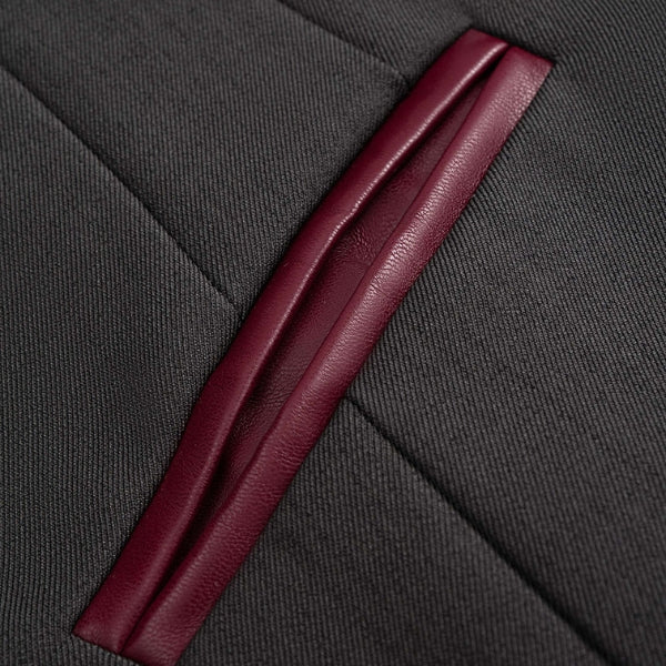 The Verona Contrast-Collar Zip Jacket