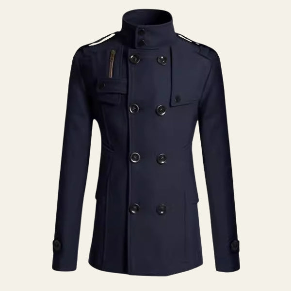 The Regent Double-Breasted Peacoat