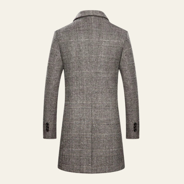 The Regent Checked Overcoat