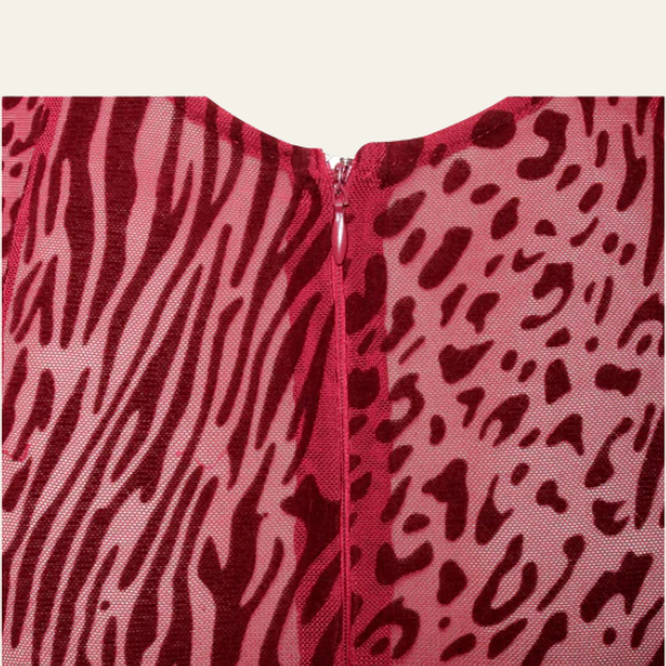 The Vienna Animal Print Maxi Dress