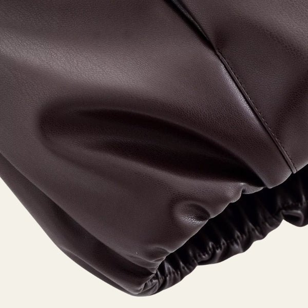 The Aspen Puffer-Collar Cropped Jacket