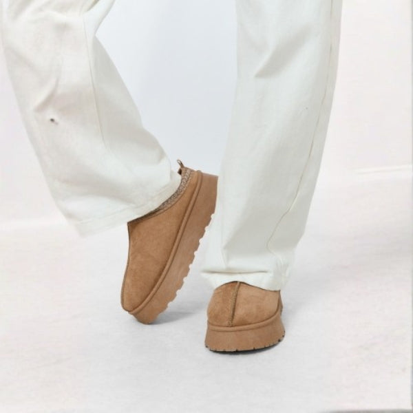 The Aspen Suede Lounge Mule