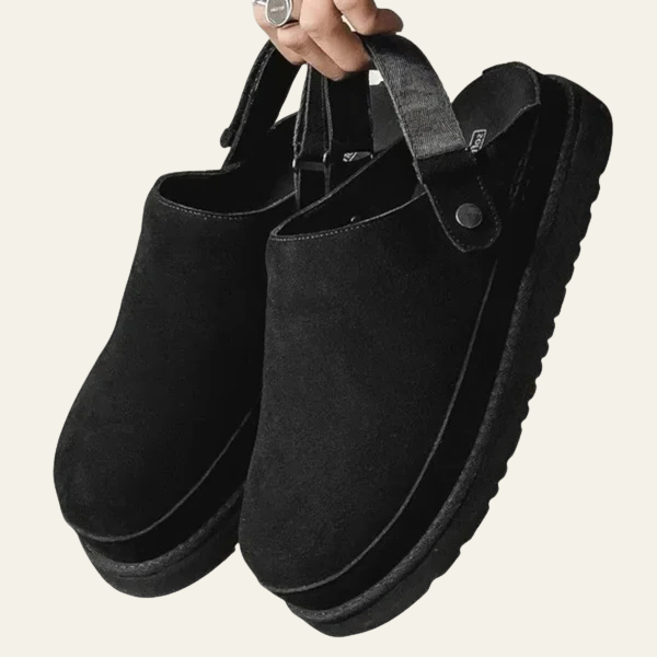 The Solara Cozy Sling-Back Slippers