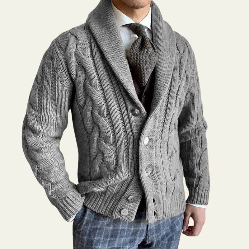 The Edinburgh Shawl Cardigan