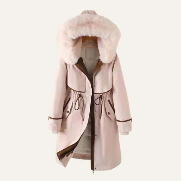 The Aspen Faux-Fur Hood Parka Coat