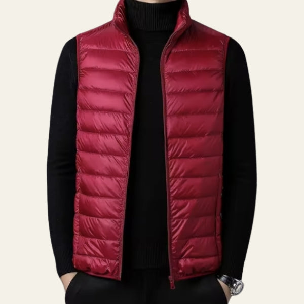 The Oslo Lightweight Quilted Zip Vest