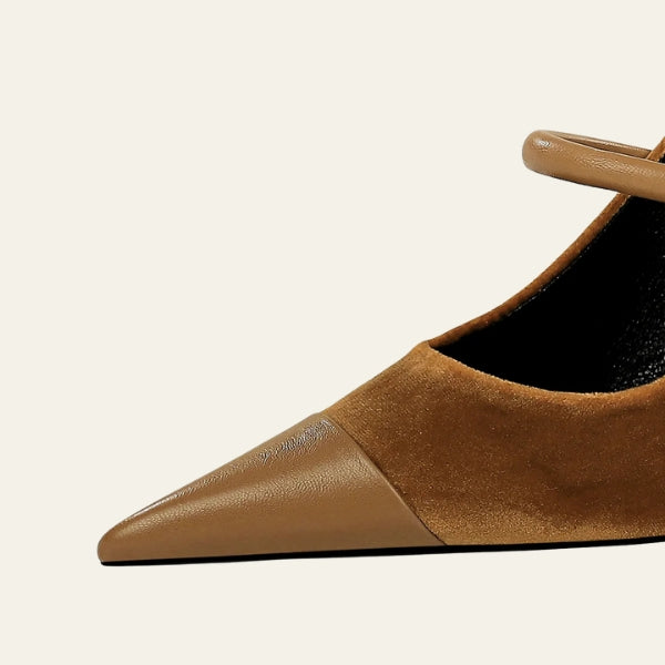 The Riviera Mary Jane Cap-Toe Pumps