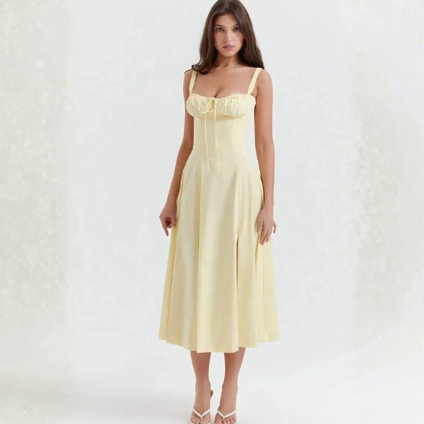 The Sorrento Bustier-Style Midi Dress