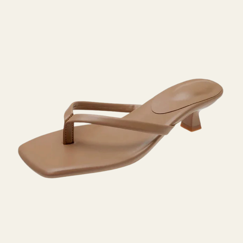 The Mykonos Low-Heel Sandal