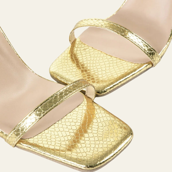 The Riviera Wrap-Anklet Stiletto Heels