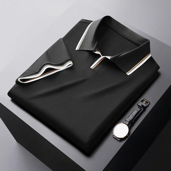 The Riviera Contrast-Trim Polo Shirt