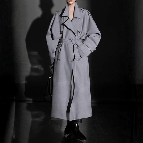 The Marlowe Belted Oversized Trench Coat