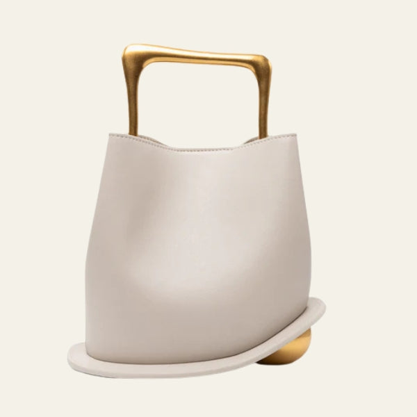 The Vienna Sculpted Handle Mini Handbag