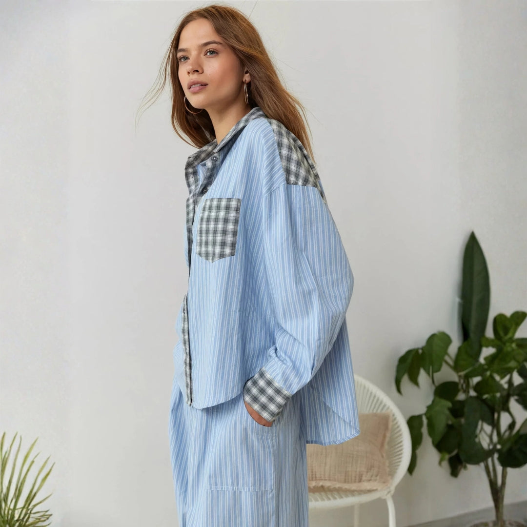 The Haven Patchwork Soft-Weave Lounge Set