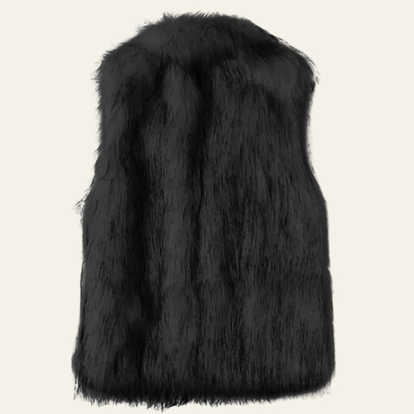 The Aspen Plush Faux-Fur Vest