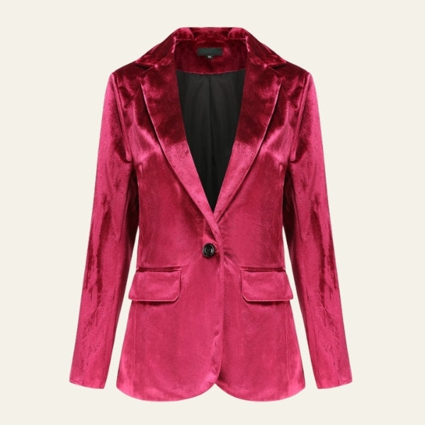 The Verona Velvet-Touch Blazer