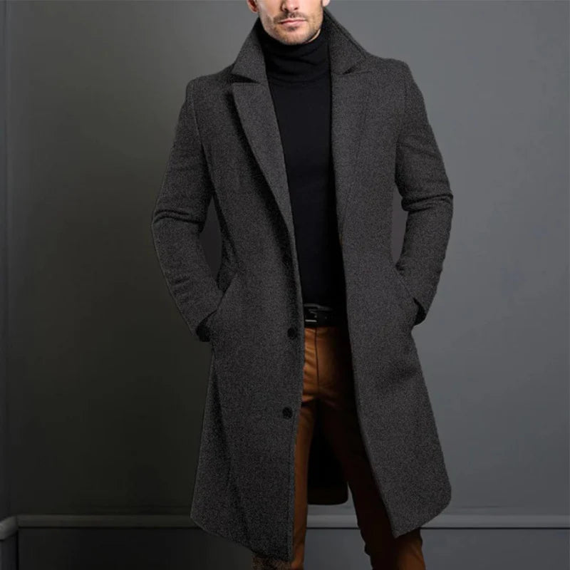 The Milano Tailored Long Coat