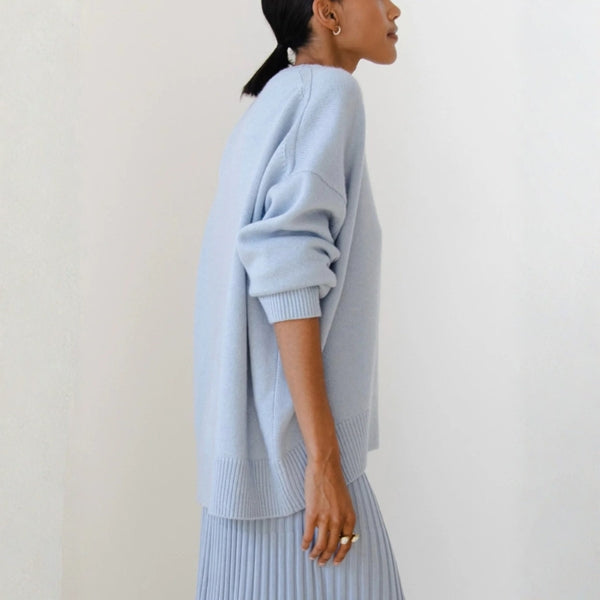 The Oslo Relaxed Knit Sweater